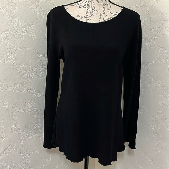Travel Elegance Long Sleeve Black Top.
Size Large - Picture 1 of 15